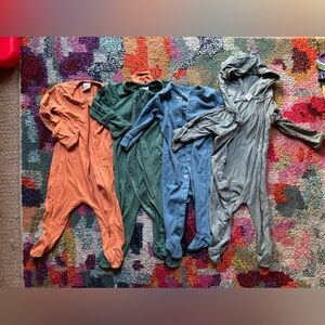 Boutique baby footies in bamboo and organic cotton - Kate Quinn